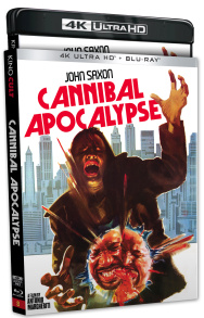 Cannibal Apocalypse (4KUHD) aka Cannibals in the Streets / Invasion of the Flesh Hunters (Kino Cult #8)
