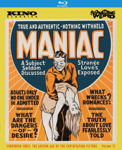 MANIAC  (Forbidden Fruit: The Golden Age of the Exploitation Picture Vol. 17)