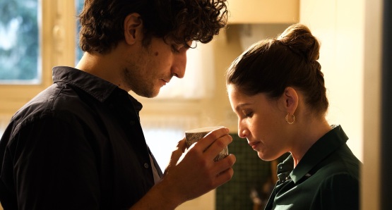 Louis Garrel and Laetitia Casta in a scene from <i>A Faithful Man</i>, courtesy Kino Lorber