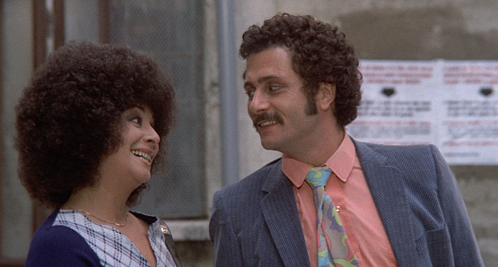 Isa Danieli and Luigi Diberti in ALL SCREWED UP.