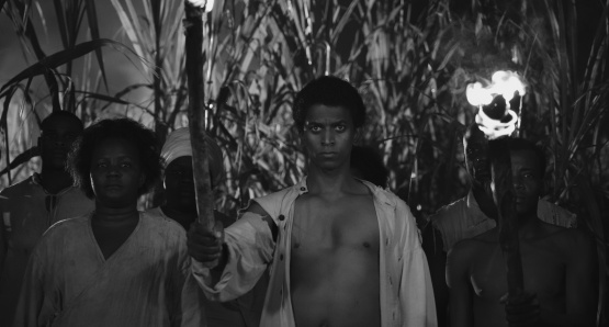 A scene from BLACK ZOMBIE, A Kino Lorber release