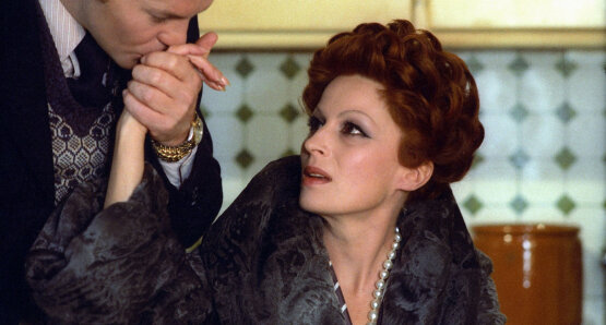 Silvana Mangano in a scene from CONVERSATION PIECE. A Kino Lorber release.