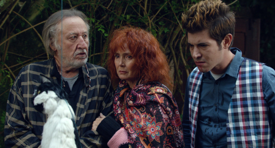 Cosmos Jean-François Balmer (l), Sabine Azéma (m), Johan Libéreau (r)