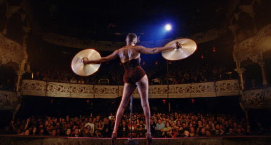 A scene from <i>Grace Jones: Bloodlight and Bami</i>, courtesy Kino Lorber