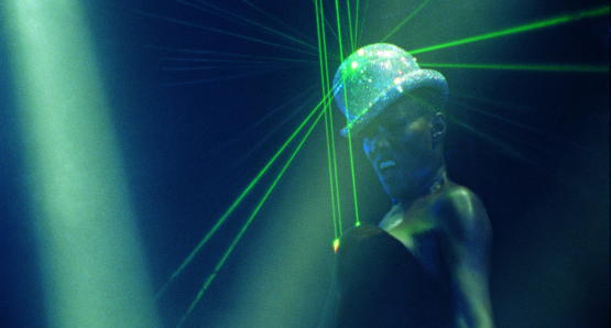 A scene from <i>Grace Jones: Bloodlight and Bami</i>, courtesy Kino Lorber