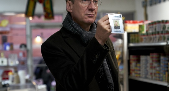 David Thewlis in a scene from <i>Guest of Honour</i>, courtesy Kino Lorber