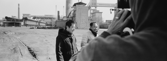  Jia Zhangke (l), Han Sanming (r) 