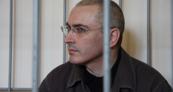 Mikhail Khodorkovsky, subject of Cyril Tuschi's documentary, KHODORKOVSKY