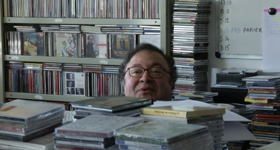 Frédéric Lodéon in LA MAISON DE LA RADIO, a film by Nicolas Philibert.