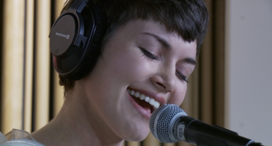 Maia Vidal in LA MAISON DE LA RADIO, a film by Nicolas Philibert.