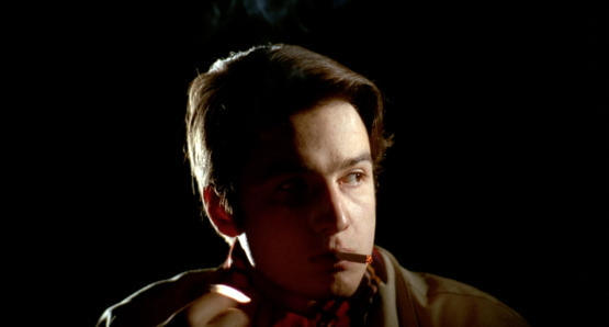 Jean-Pierre Leaud in LE GAI SAVOIR.