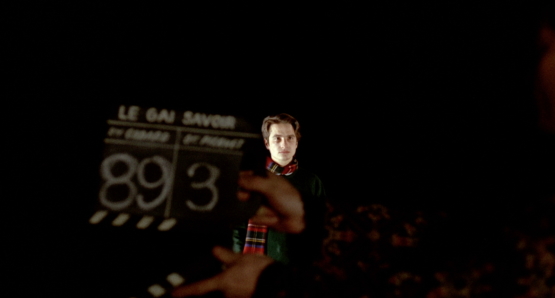 Jean-Pierre Leaud in LE GAI SAVOIR.