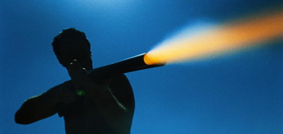 A scene from <i>Let the Corpses Tan</i>, courtesy of Kino Lorber