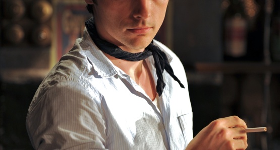 Rapha&euml;l Personnaz as Marius in MARIUS, a film by Daniel Auteuil.
