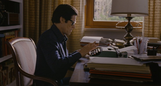 Willem Dafoe in a scene from Pasolini, courtesy Kino Lorber