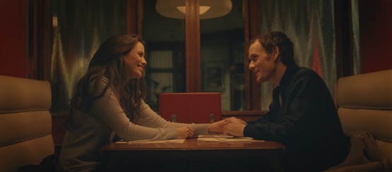 Lucie Lucas and Anton Yelchin in a scene from <i>Porto</i>, courtesy Kino Lorber