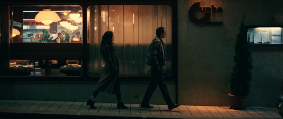 Lucie Lucas and Anton Yelchin in a scene from <i>Porto</i>, courtesy Kino Lorber