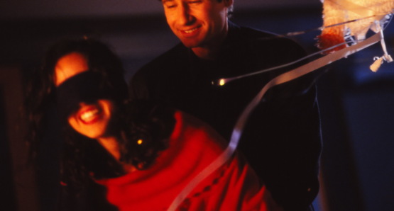 David Duchovny and Brigitte Bako in a scene from Zalman King's RED SHOE DIARIES: THE MOVIE.