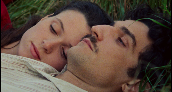 Juliette Jouan and Louis Garrel in a scene from Scarlet, courtesy of Kino Lorber.