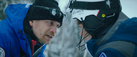 Jérémie Renier and Noée Abita in a scene from Slalom, courtesy Kino Lorber