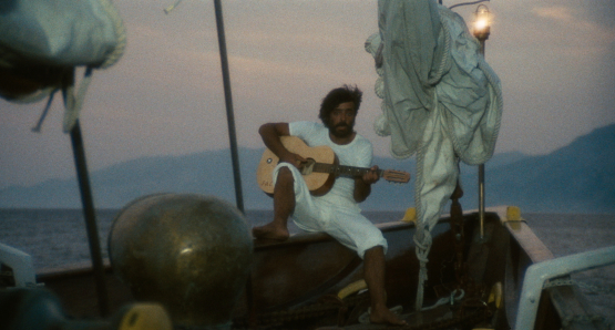 Giancarlo Giannini as Gennarino Carunchio in SWEPT AWAY.