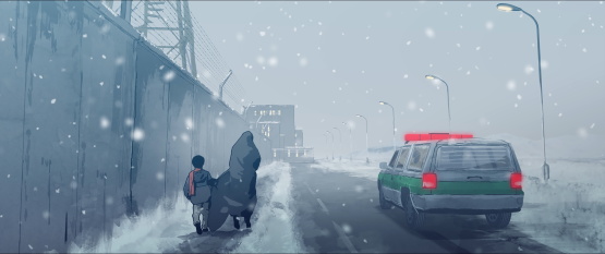 A scene from <i>Tehran Taboo</i>, courtesy Kino Lorber.