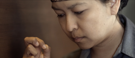 Gabriela Cartol as Eve in <i>The Chambermaid</i>, courtesy Kino Lorber