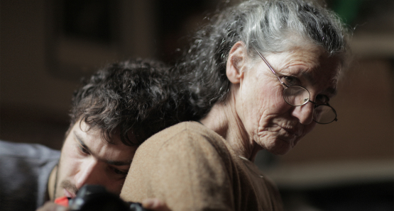 Beniamino Barrese and Benedetta Barzini in a scene from The Disappearance of My Mother, courtesy Kino Lorber