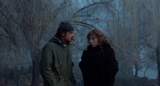 Giancarlo Giannini and Mariangela Melato in THE SEDUCTION OF MIMI.