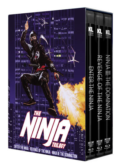Ninja Trilogy [Enter the Ninja | Revenge of the Ninja | Ninja III: The Domination] (4KUHD)