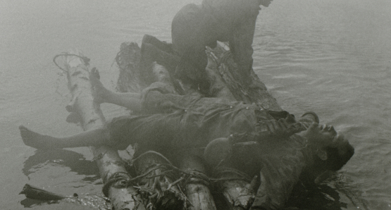 A still from Fear and Desire, a film by Stanley Kubrick, a Kino Repertory release.