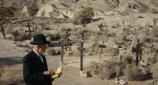 A scene from DEAD SOULS. A Kino Lorber release.